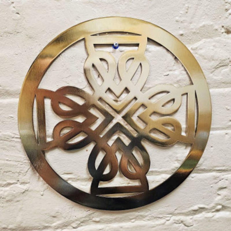Irish Celtic Cross Wall Art