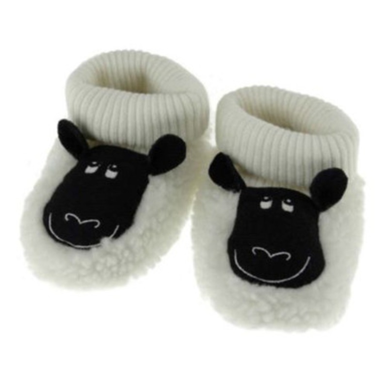 Irish Sheep Baby Booties