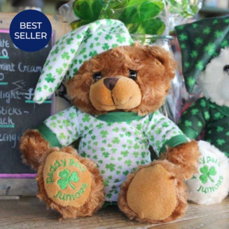 Irish Soft Toy Brown Cuddly Bear