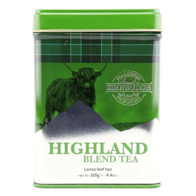 Large Highland Tea Caddy