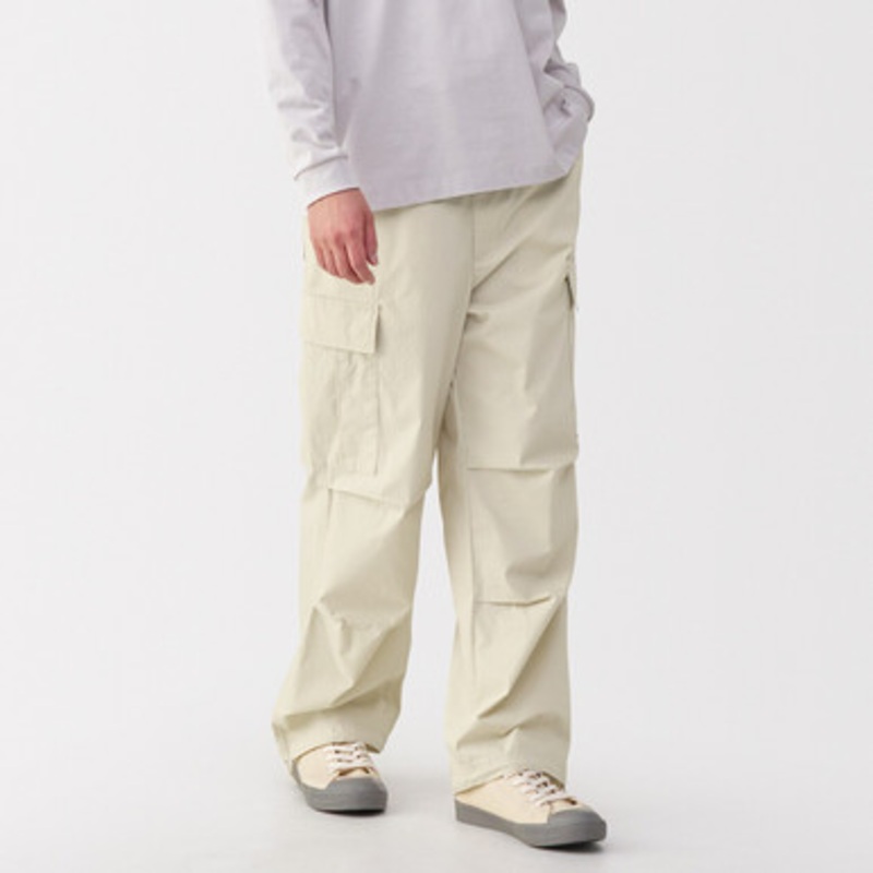 Men's Cotton Blend Comfort Fit Cargo Trousers