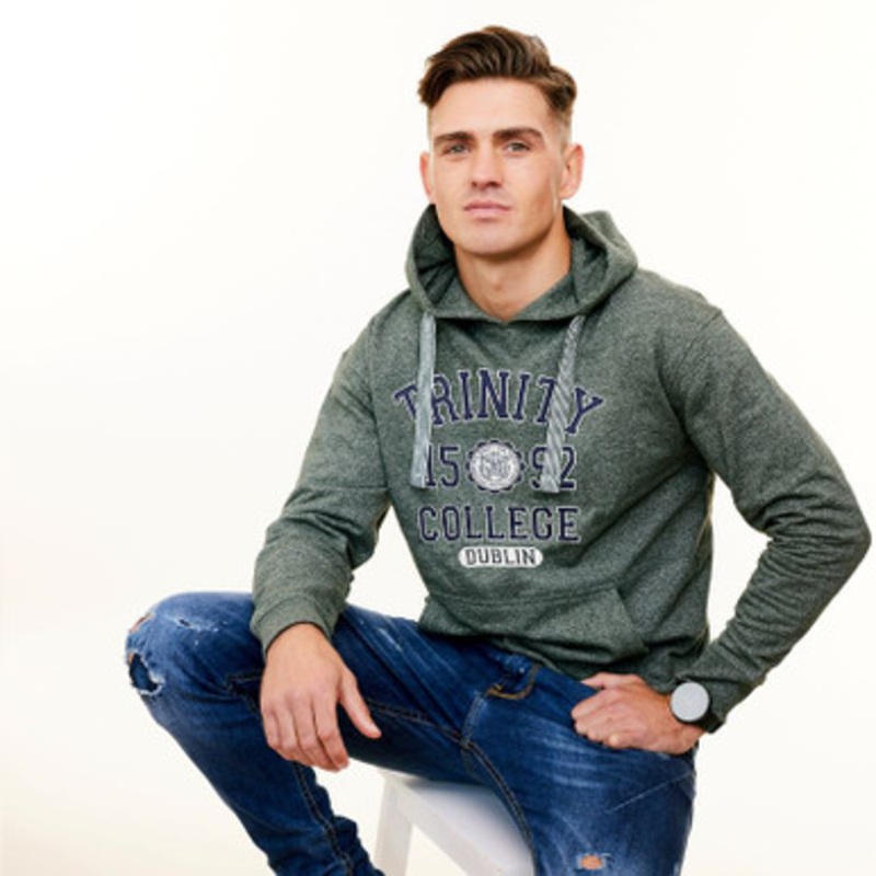 Moss Green Trinity College Hoodie