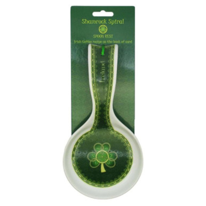 Shamrock Spiral Spoon Rest