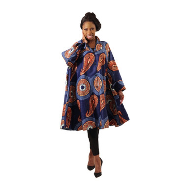 African Print Smock