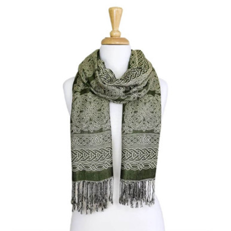 Celtic Knot Pashmina Ladies Scarf