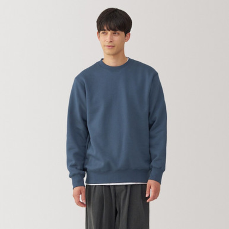 Men's Cotton Blend Crew Neck Sweatshirt 19307