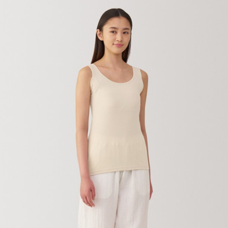 Women's MoistureWicking Cotton Vest with Sweat Pads