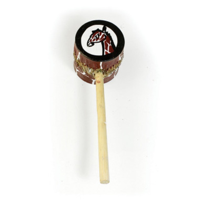 African Animal Drum Shaker - ASSORTED