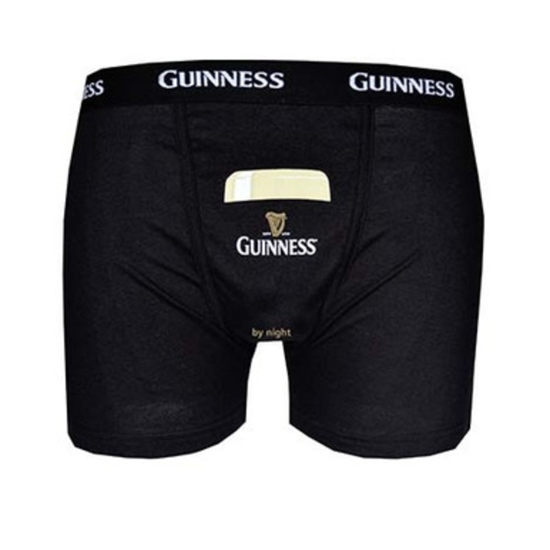 Black Guinness Harp Wave Boxers