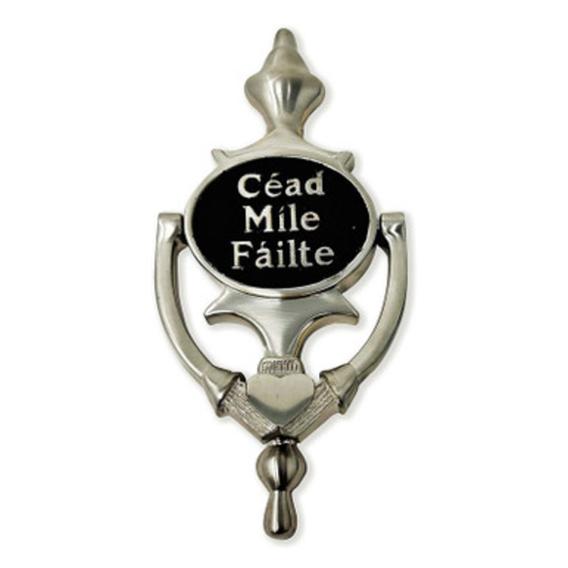 Irish Cead Mille Failte Door Knocker