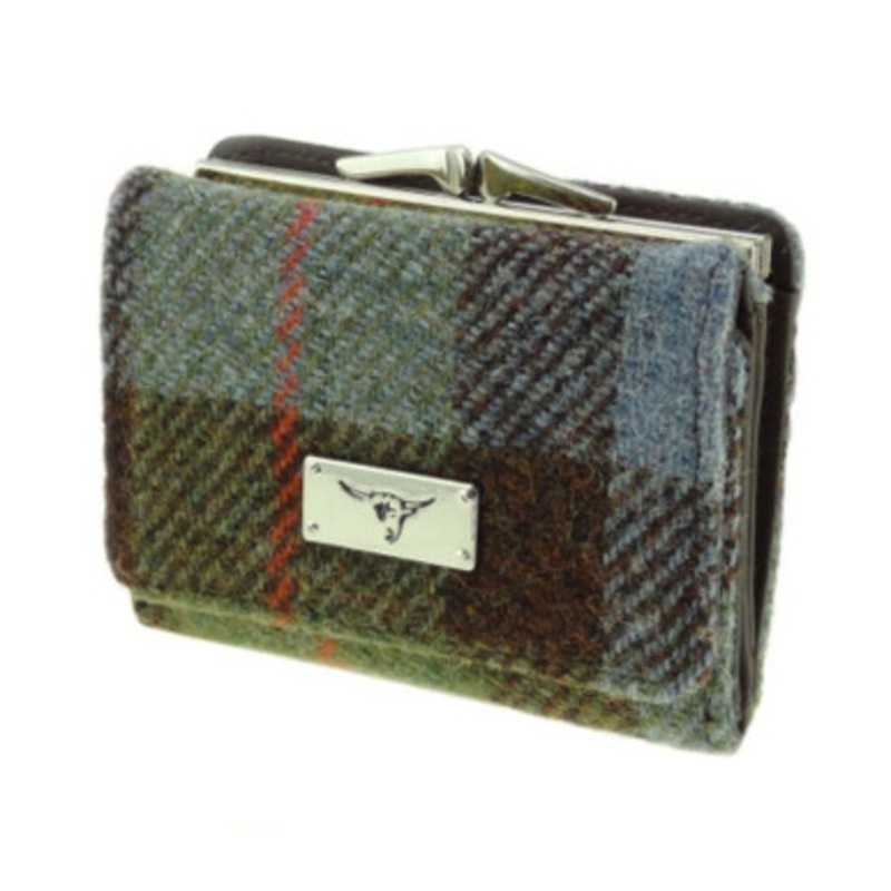 Ladies Handwoven Harris Tweed Small Purse