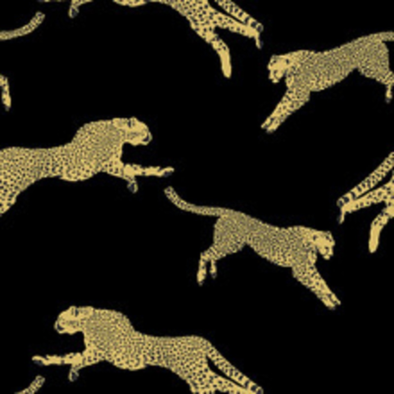 Scalamandre
 Wallpaper Leaping Cheetah/Black Magic Sc 0006Wp88449
