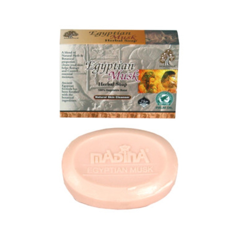 Madina: Egyptian Musk Herbal Soap - 3 oz