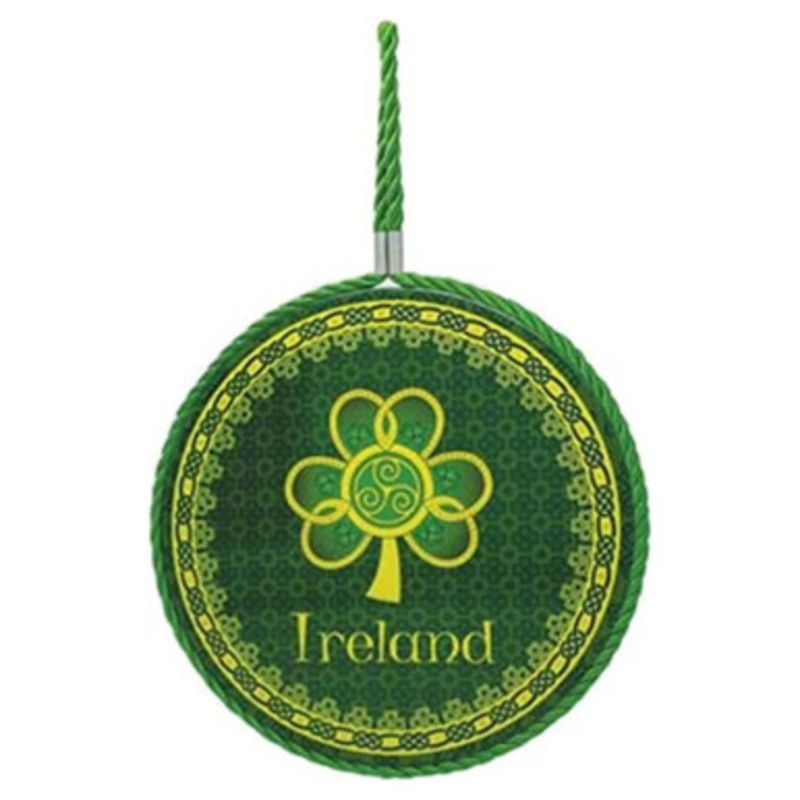 Shamrock Spiral Rope Plaque