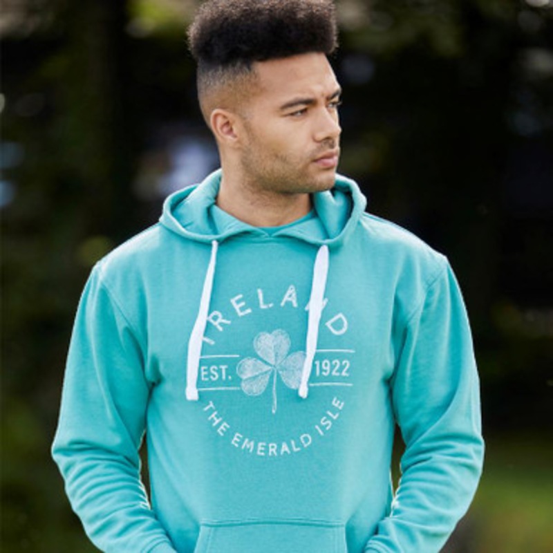 The Emerald Isle Shamrock Men's Hoodie