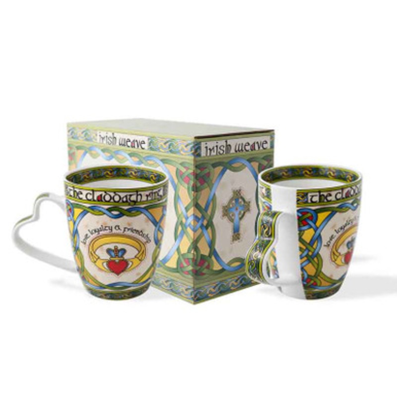Claddagh Ring Mug Set by Royal Tara