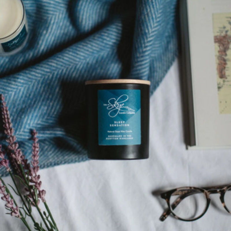 Essential Oils Sleep Sensation Scottish Candle