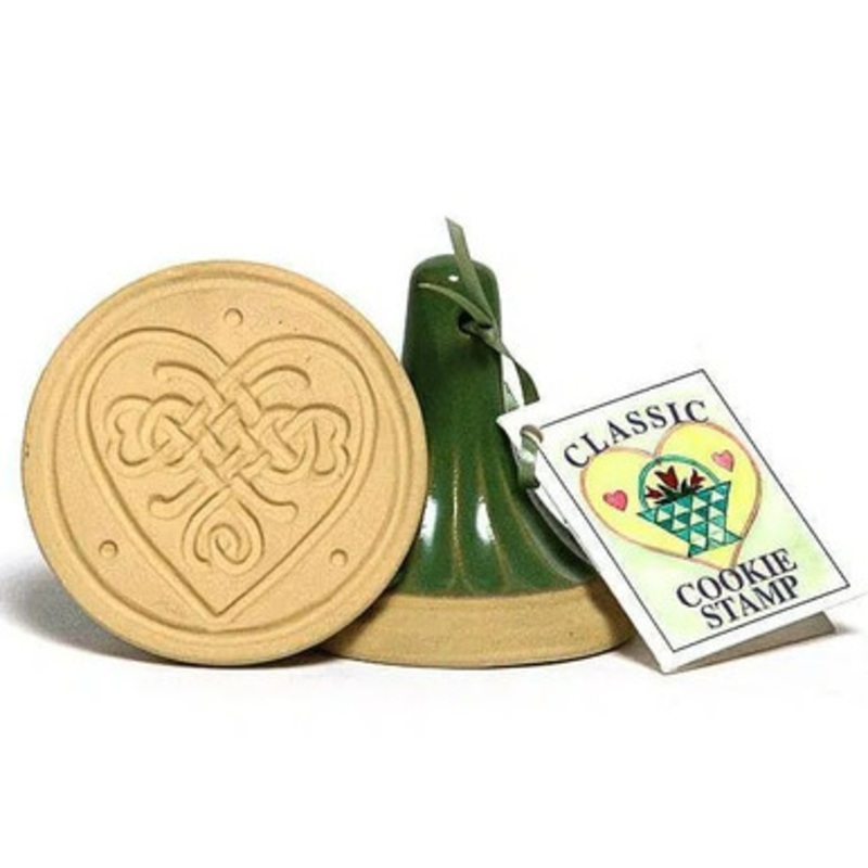 Irish Celtic Knot Heart Cookie Stamp