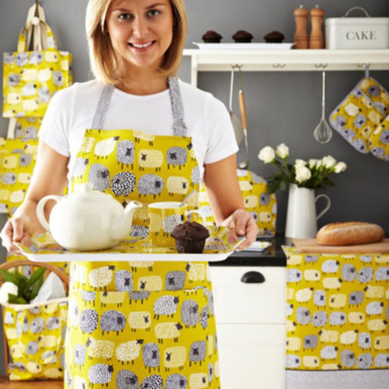 Irish Sheep Baker's Cotton Apron