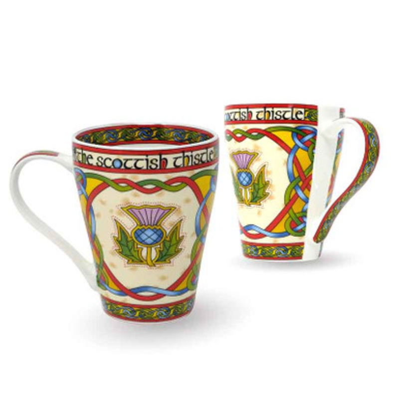 Scottish Thistle Mug Set