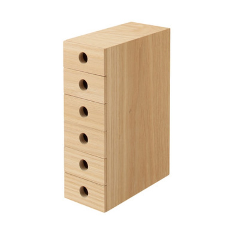 Wooden Modular BiDirectional 6 Drawers