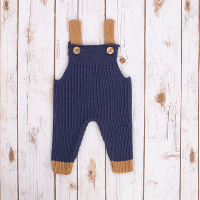 Baby Knit Overalls