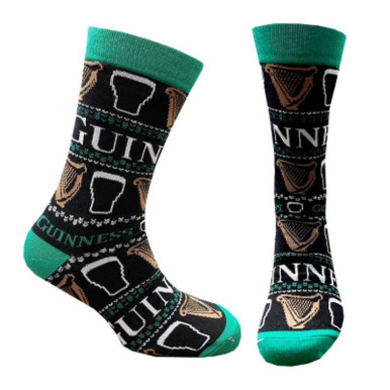 Guinness Pint Glasses Christmas Socks