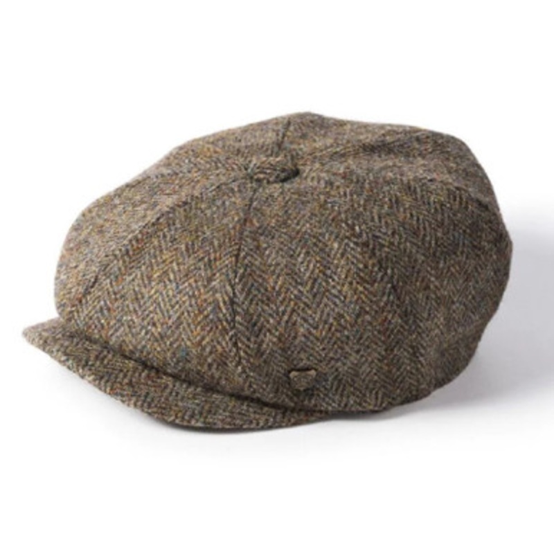 Harris Tweed Newsboy Cap
