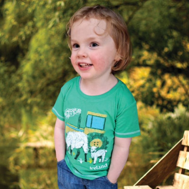 Ireland Farm Kids T-Shirt