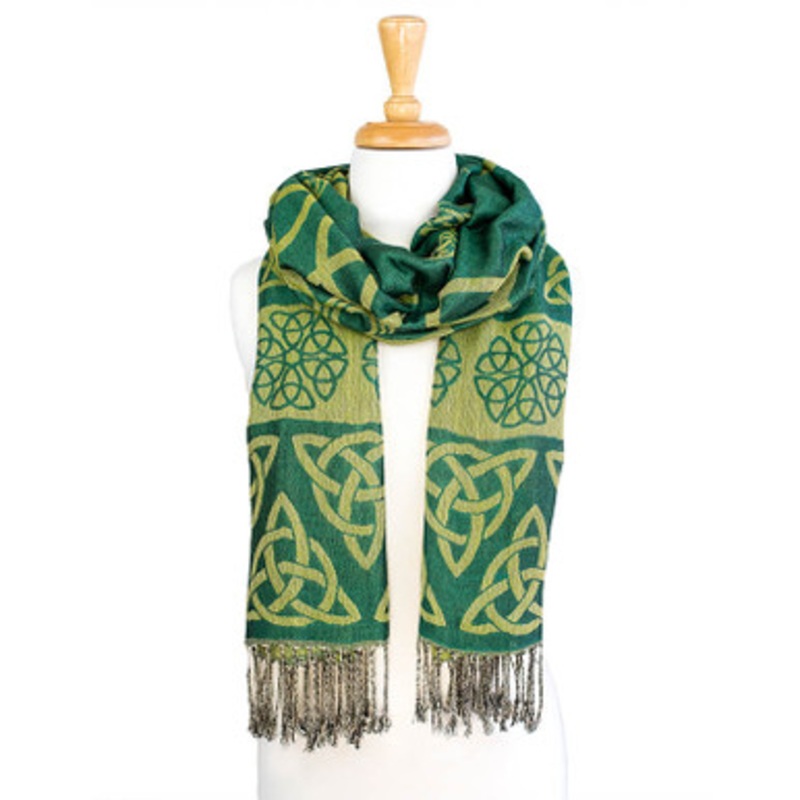 Trinity Celtic Knot Pashmina Ladies Scarf