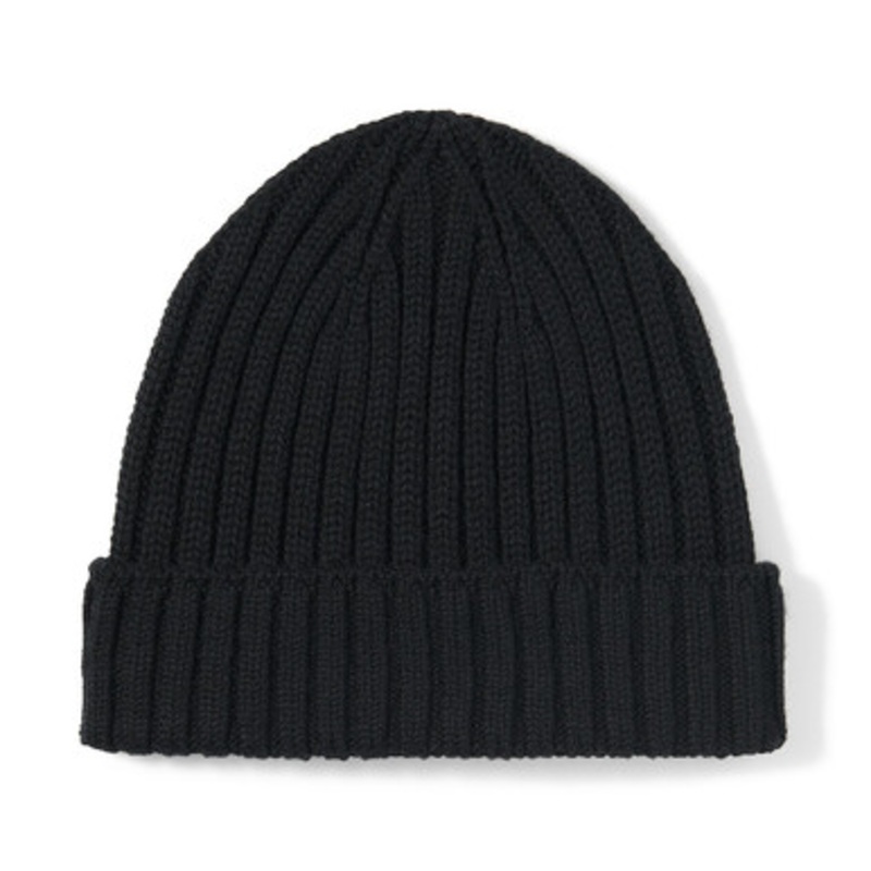 Unisex NonItchy Wool Ribbed Beanie