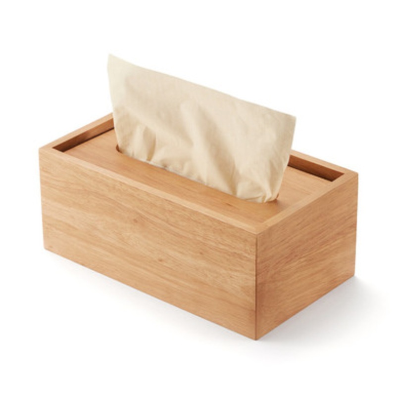 Wooden Tissue Box 20.5 x 11 x 8.5 cm