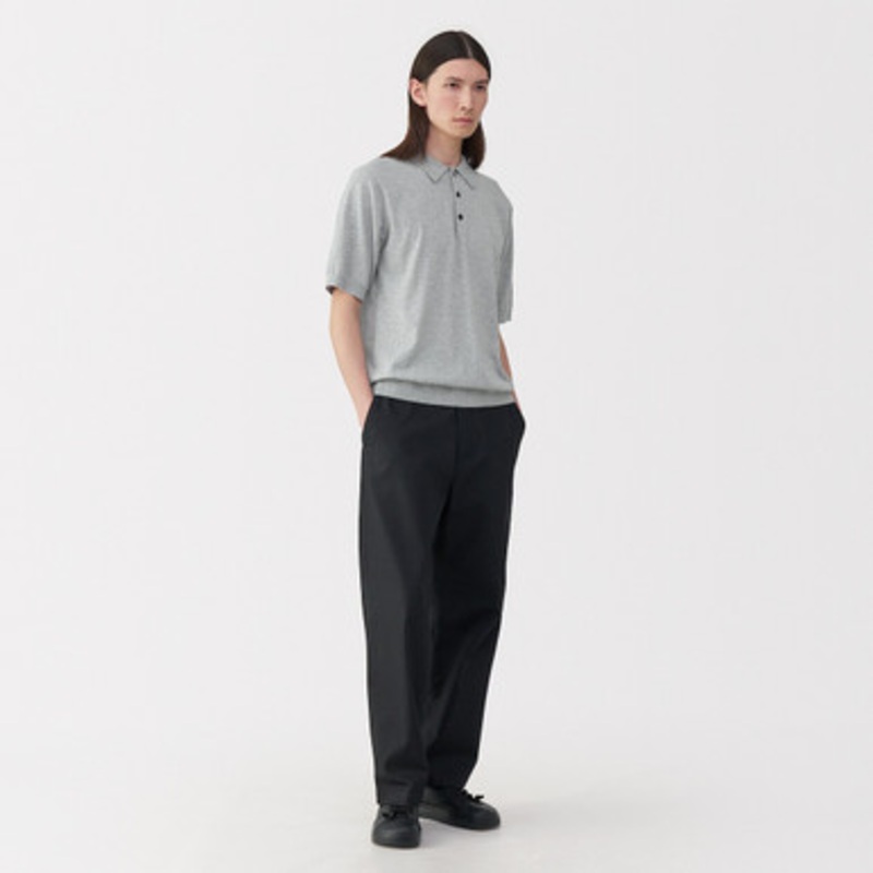Men's Cotton Fine Knit Polo