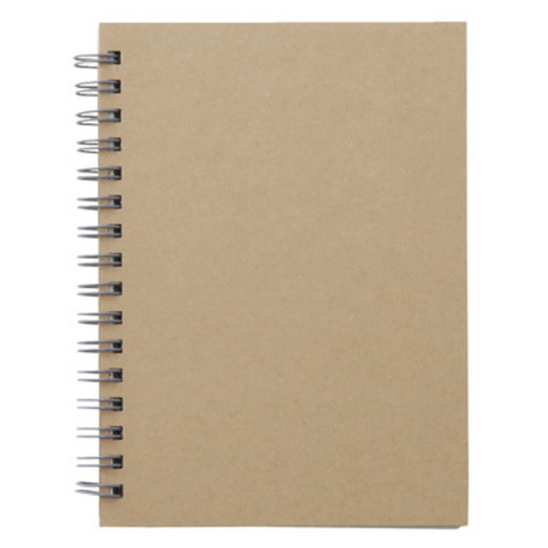 Recycling Paper Double Ring Notebook A6