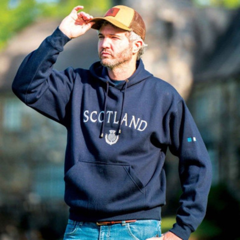 Scotland Thistle Men's Hoodie