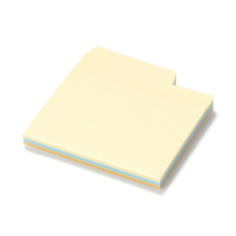 Sticky Plain Index Tab Pad 3 Colours
