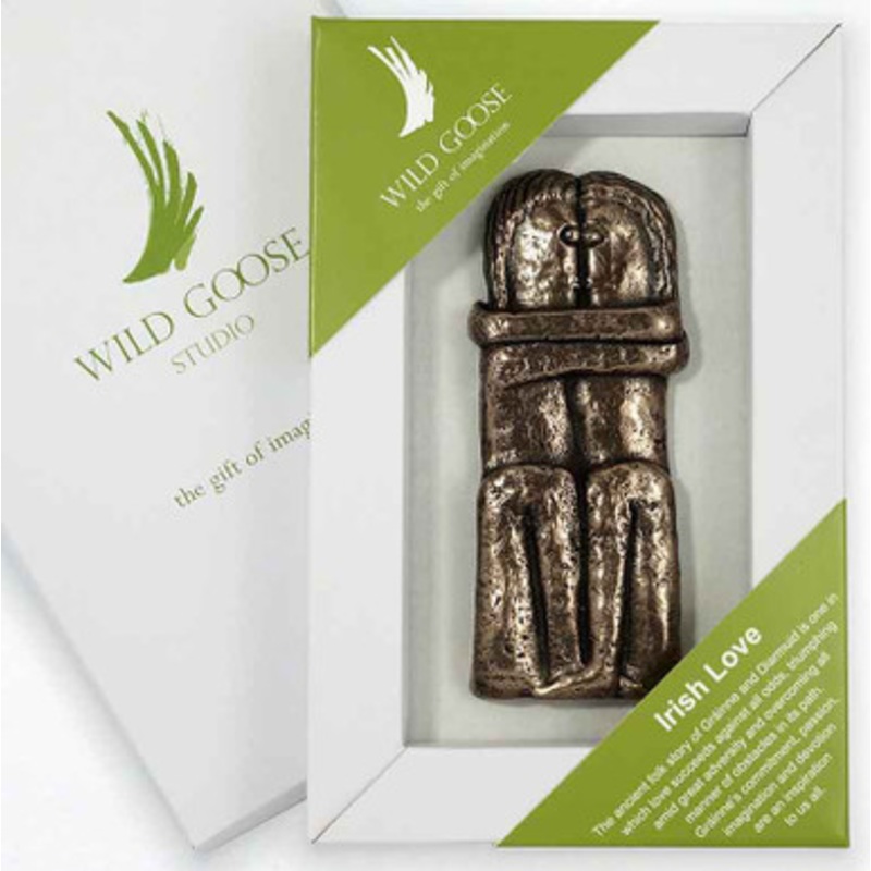 Story of Ireland Irish Love  Bronzed Plaque