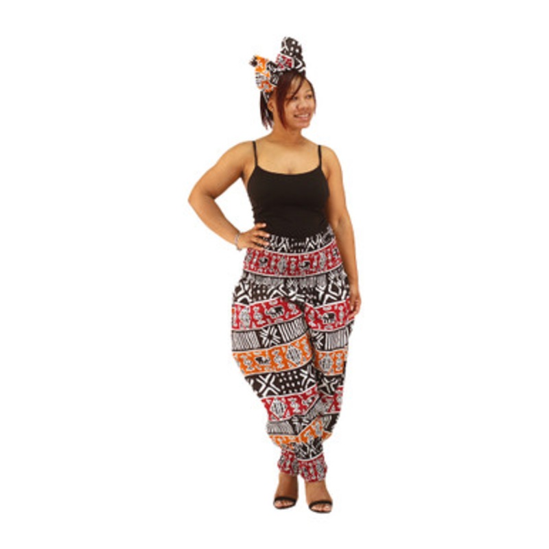 Ankara Print Harem Pants - ONE SIZE