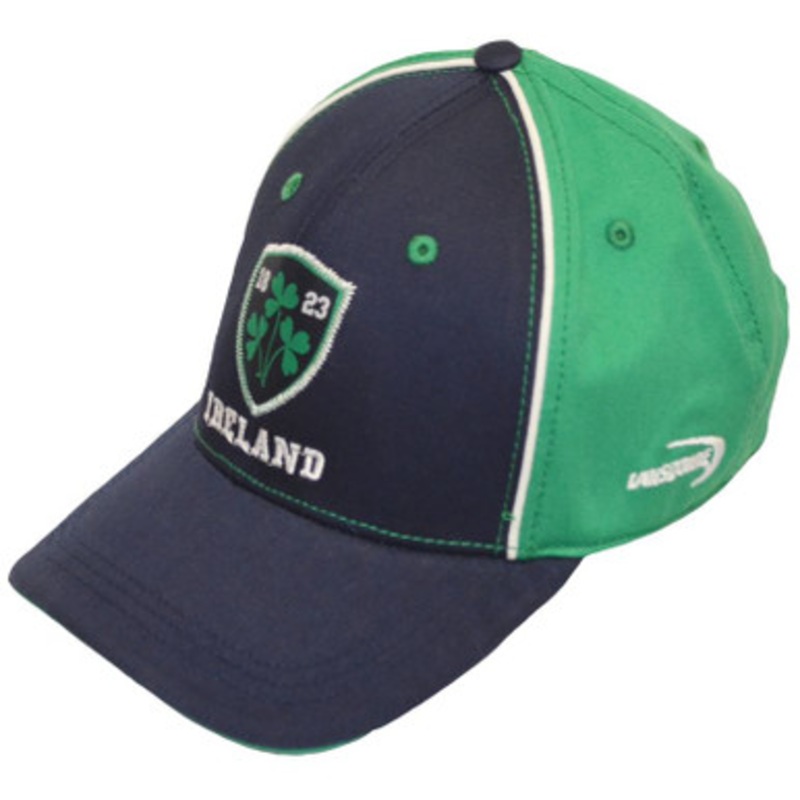 Kids Ireland Baseball Cap With Shamrocks