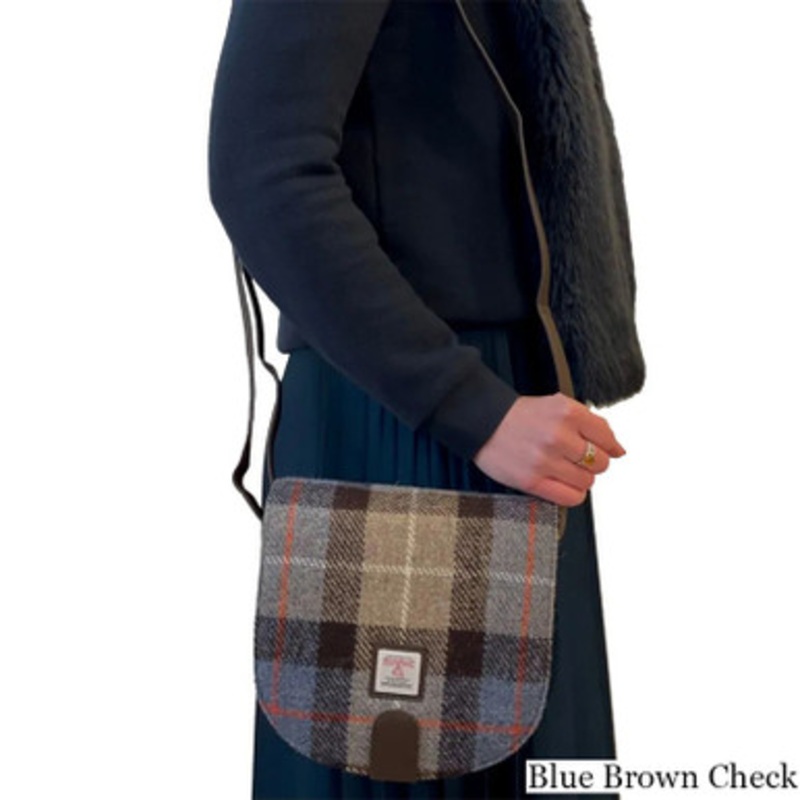Ladies Handcrafted Harris Tweed Crossbody Bag