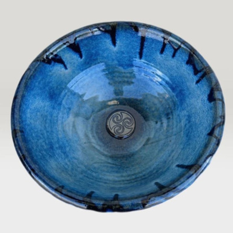 Handmade Celtic Pottery Platter