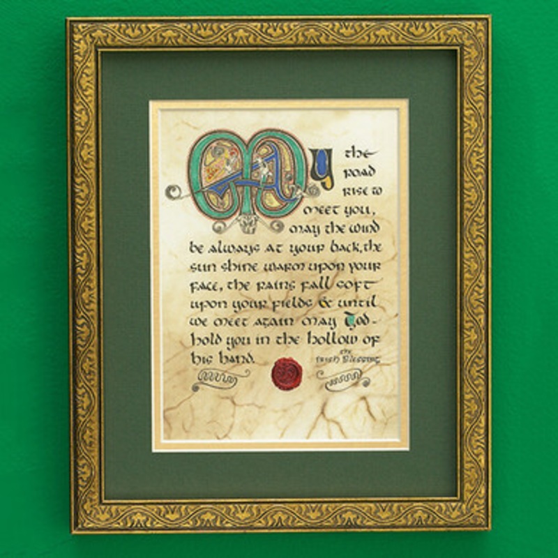 Irish Blessing Wall Art Print