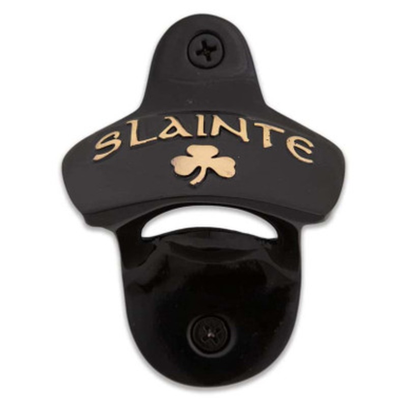 Irish Wall Mounted Shamrock Bottle Opener
