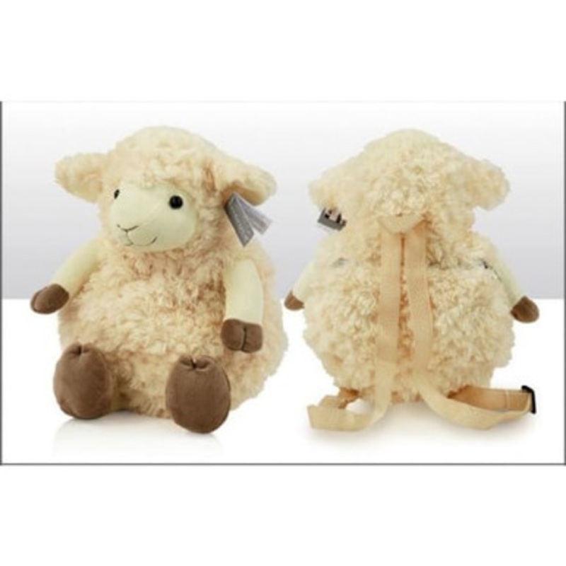 Brown Sheep Soft Toy Backpack