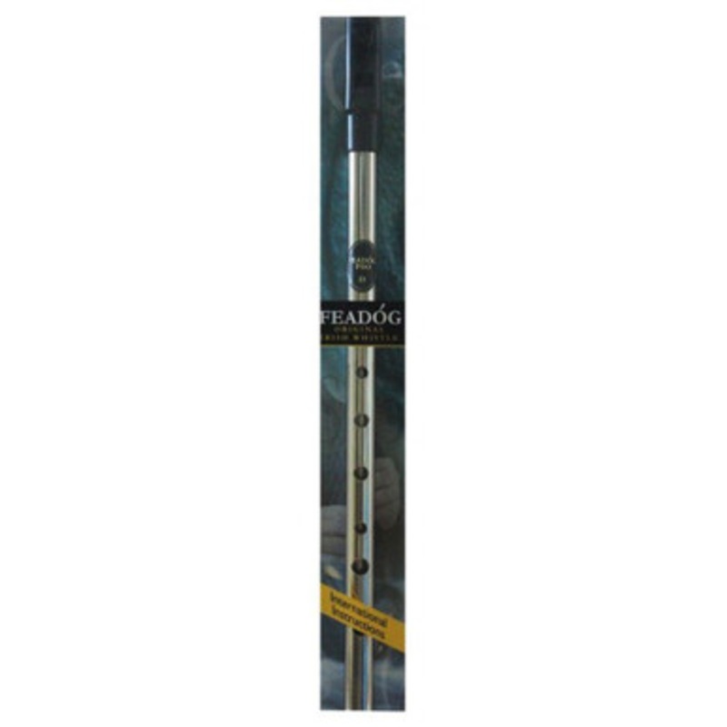Feadog Nickel Pro Whistle in the Key of D