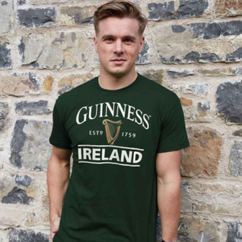 Green Guinness Ireland Harp T-Shirt