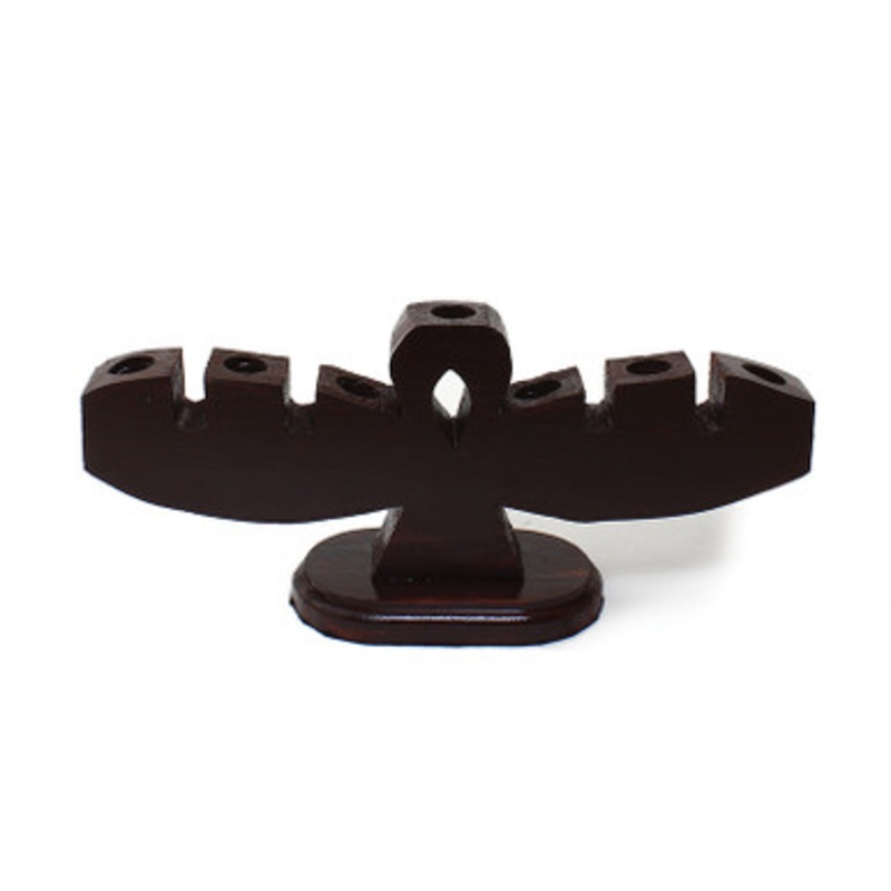 Handmade Large Wooden Ankh Kinara