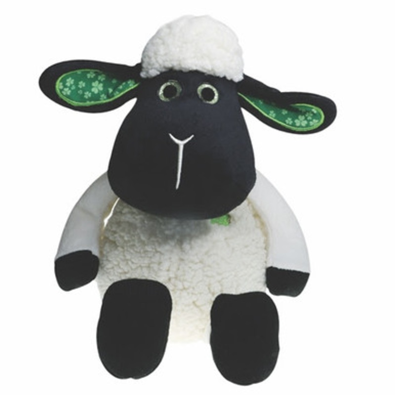 Irish Soft Black Sheep with Sparkle Eyes