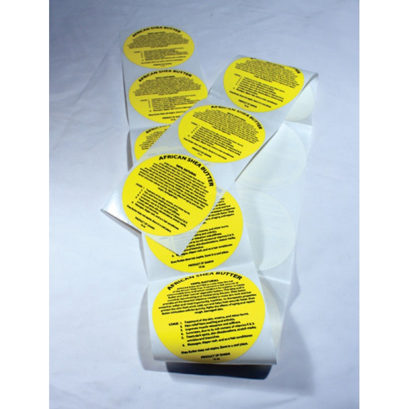 12 oz. Shea Butter Labels: Set Of 12
