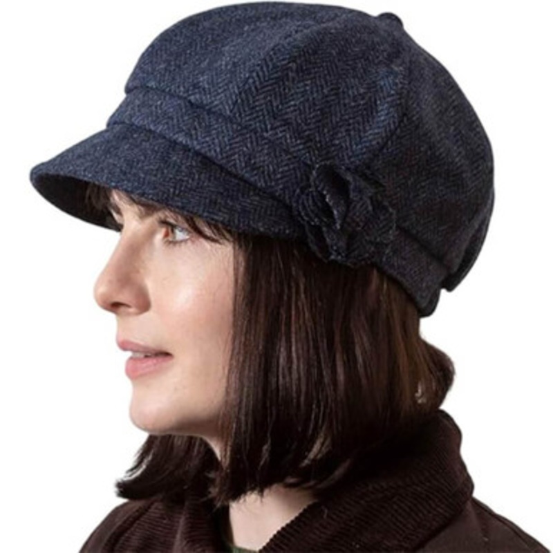 Ladies Wool Newsboy Hat